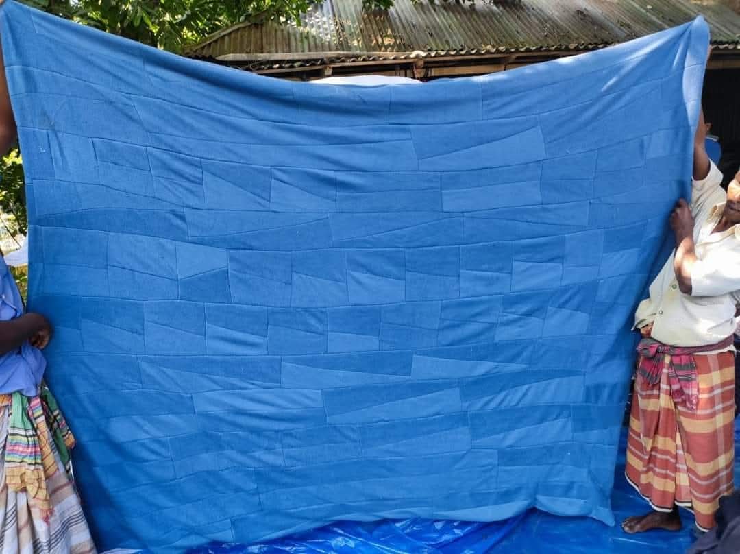 বিতরণের জুট কম্বল ২০ পিস - Duble Part ( ওজনঃ 2.5-3 কেজি )